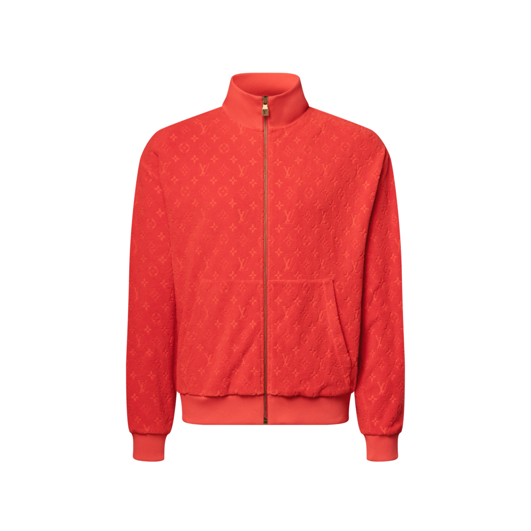 Monogram French Terry Track Top - Men - Ready-to-Wear | LOUIS